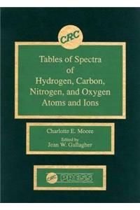 Tables of Spectra of Hydrogen, Carbon, Nitrogen, and Oxygen Atoms and Ions