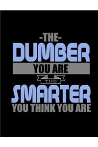 The Dumber You Are The Smarter You Think You Are