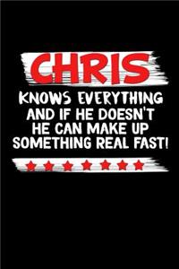 Chris Knows Everything And If He Doesn't He Can Make Up Something Real Fast
