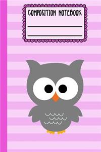 Owl Composition Notebook