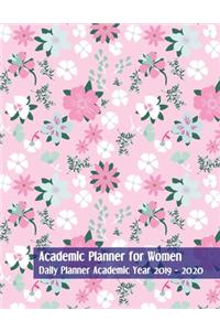 Academic Planner Floral