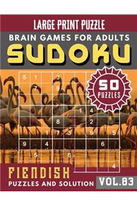 Fiendish Sudoku Large Print