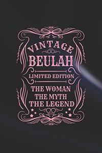 Vintage Beulah Limited Edition the Women the Myth the Legend