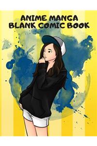 Anime Blank Comic Book