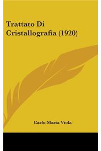 Trattato Di Cristallografia (1920)