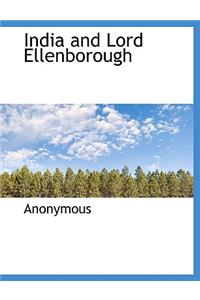 India and Lord Ellenborough