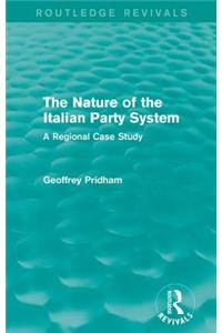 Nature of the Italian Party System