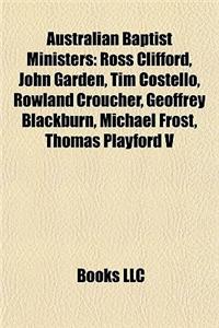Australian Baptist Ministers