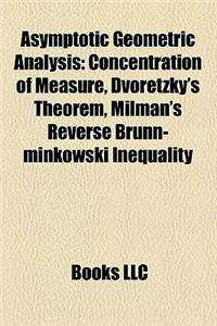 Asymptotic Geometric Analysis