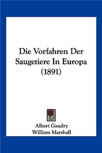 Vorfahren Der Saugetiere In Europa (1891)