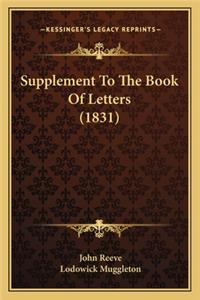 Supplement to the Book of Letters (1831)