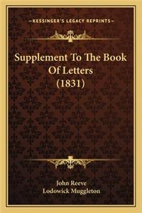 Supplement to the Book of Letters (1831)