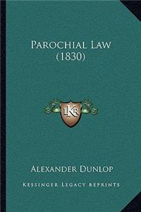 Parochial Law (1830)