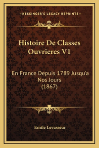 Histoire de Classes Ouvrieres V1