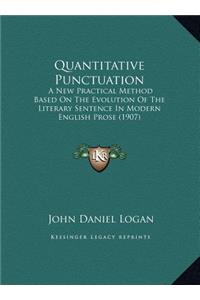 Quantitative Punctuation