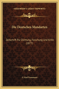 Die Deutschen Mundarten
