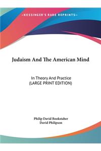 Judaism and the American Mind