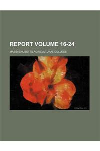 Report Volume 16-24