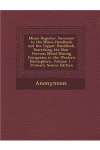 Mines Register