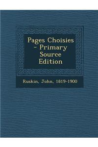 Pages Choisies