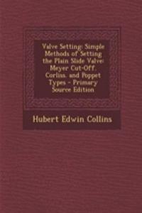 Valve Setting