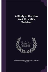 Study of the New York City Milk Problem