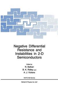 Negative Differential Resistance and Instabilities in 2-D Semiconductors