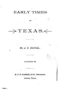 Early Times in Texas