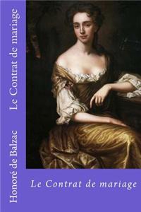 Le Contrat de Mariage