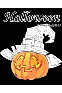 Halloween: Coloring Book Vol.5: Super Fun Fantasy Coloring Books for Kids and Adults
