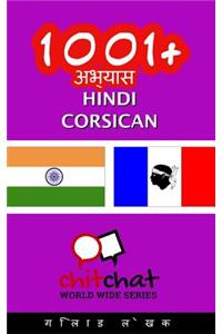1001+ Exercises Hindi - Corsican