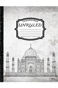 Unruled Composition Book