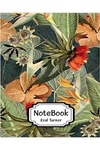Notebook Tropical Flower