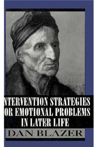 Intervention Strategies for Emotional Problems in Later Life