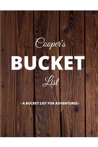 Cooper's Bucket List