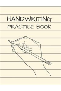 Handwriting Practice Book