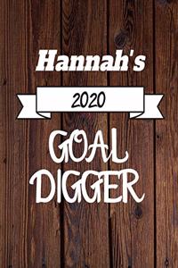 Hannah's 2020 Goal Digger