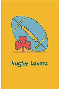 Rugby Lovers Dot Grid Journal