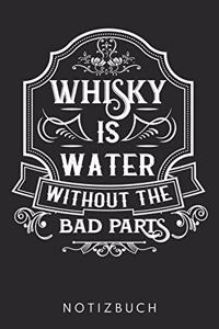 Whisky Is Water Without The Bad Parts