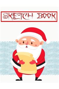 Sketchbook Christmas Gift Bag