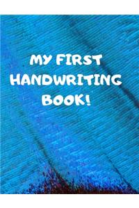 My First Handwriting Book!