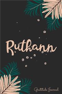 Ruthann Gratitude Journal