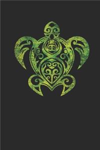 Tribal Turtle Color Splash