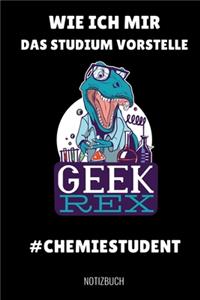 Wie Ich Mir Das Studium Vorstelle #chemiestudent Notizbuch