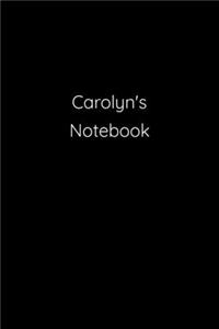 Carolyn's Notebook