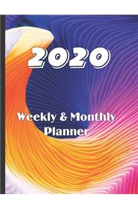 2020 Weekly & Monthly Planner