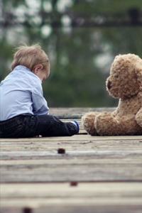 Journal: Boy and Teddy Bear