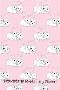 2020 - 2021 18 Month Daily Planner