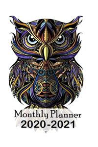 Monthly Planner 2020-2021