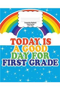 First Grade Handwriting Notebook for Kids